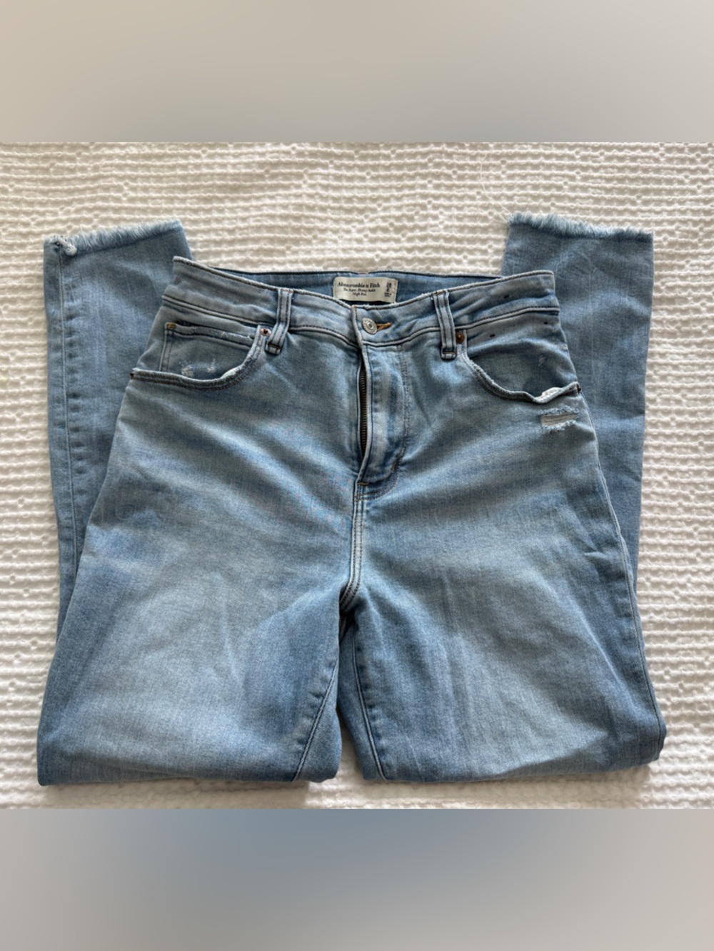 Abercrombie & Fitch Curve Love High-Rise Skinny Ankle